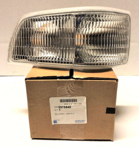 Corner lamp assembly - gm,